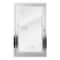 Head West Brushed Nickel Stainless Steel Recessed Mirrored Medicine Cabinet